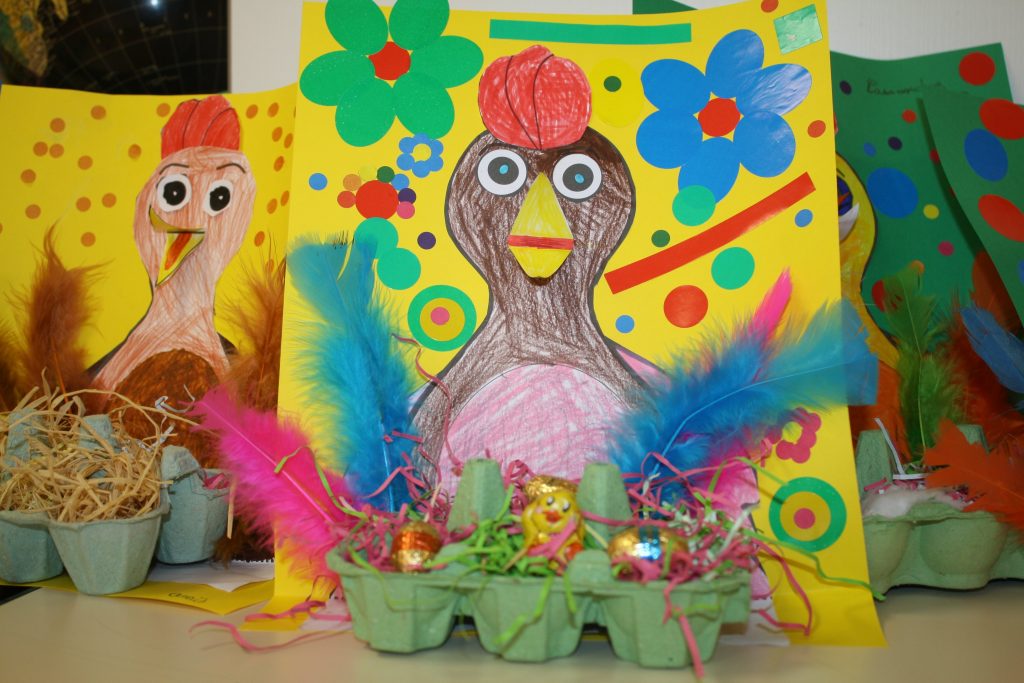 les oeufs de poule